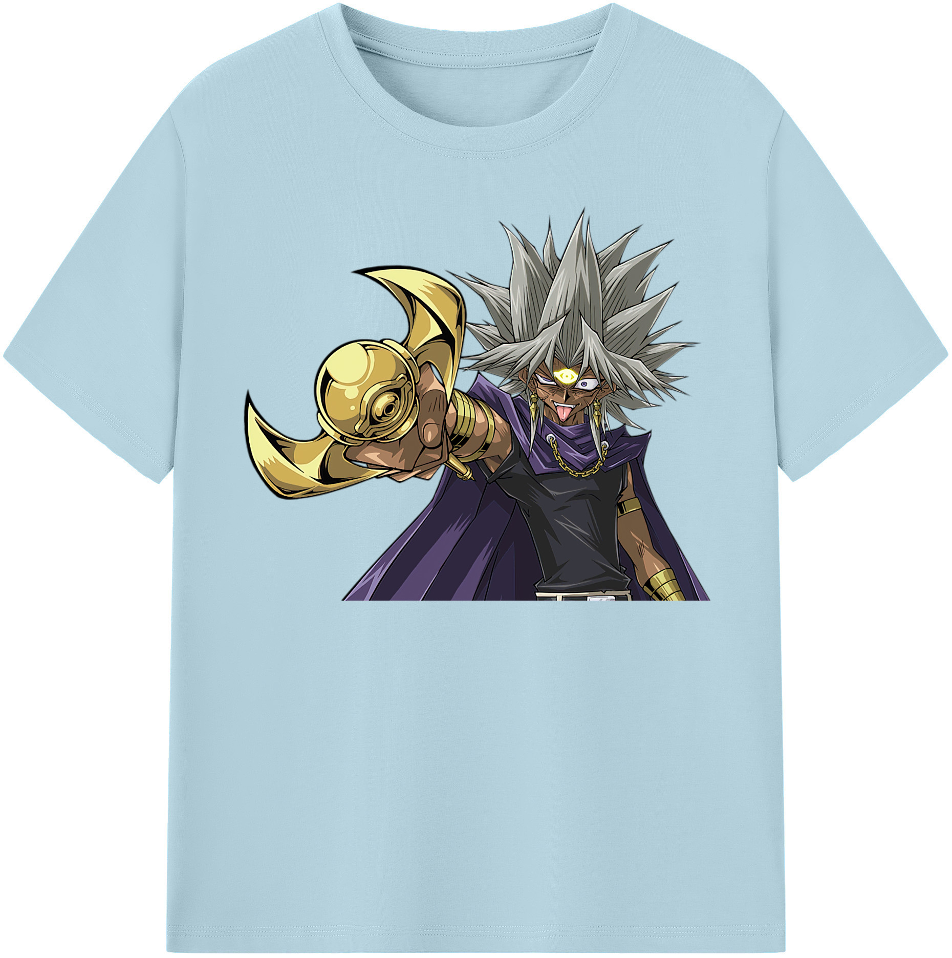 （画像用） 遊☆戯☆王 Yu-Gi-Oh! 綿100％半袖Tシャツ（フロントプリント）